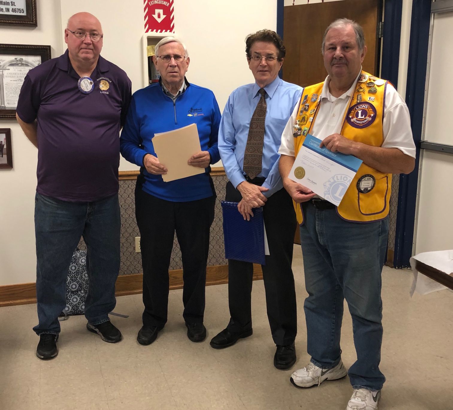 Lions induct new member